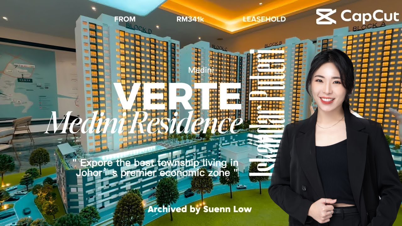 VERTE @ Medini 🌲 From RM350K I Foreigner can buy !! Presented By Suenn Low 086