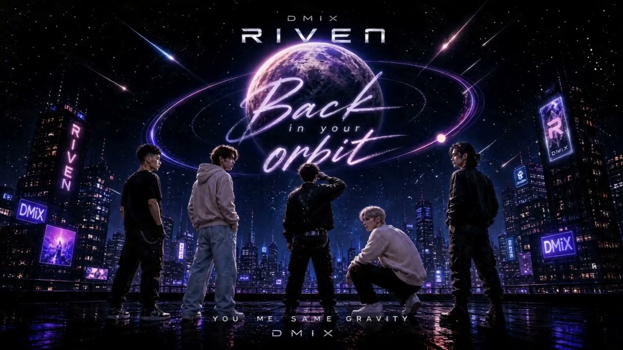 Back in Your Orbit (Lyric Video) - RIVEN (라이븐) | DMIX