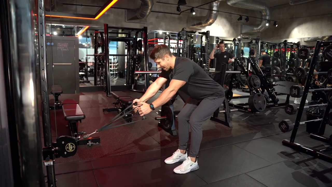 Motorcycle Row With Dual Handles I Elite Physique Training