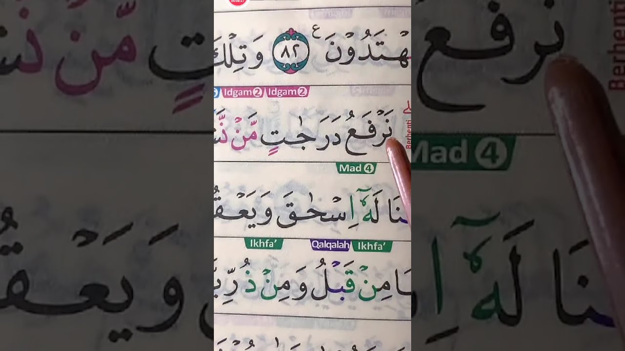 BELAJAR MEMBACA QUR'AN SETIAP HARI 18 JANUARI 2026