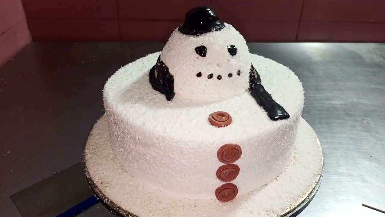 This Snowman Cake Will Melt Your Heart ⛄❄️  Satisfying Cake