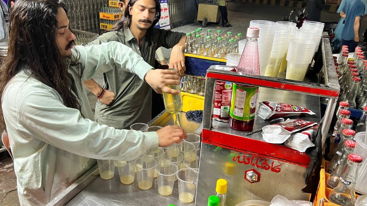 Fastest Pappu Ji Lemon Soda | 5000 Glass Daily | Murree Road Rawalpindi | Peshawar Food Secrets