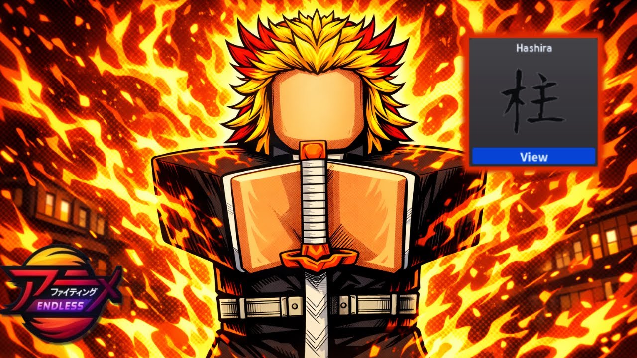 Getting Hashira Rank as RENGOKU🔥Anime Fighting Simulator Endless (Roblox)