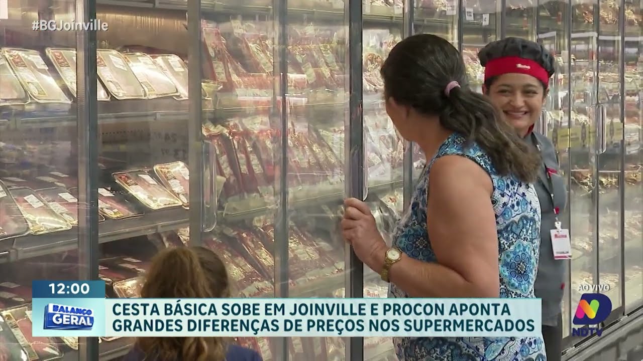 Cesta básica sobe em Joinville e Procon revela grandes diferenças de preços