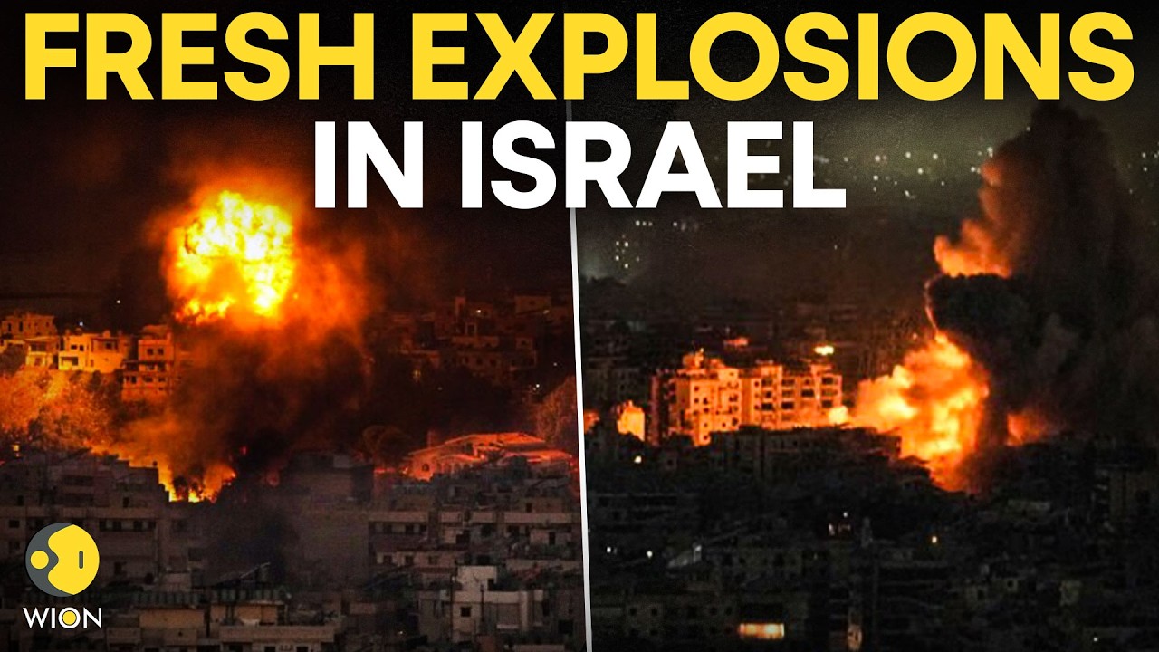 Iran Strikes Israel LIVE: Sirens & Explosions Across Tel Aviv After Tehran's Brutal Missile Barrage