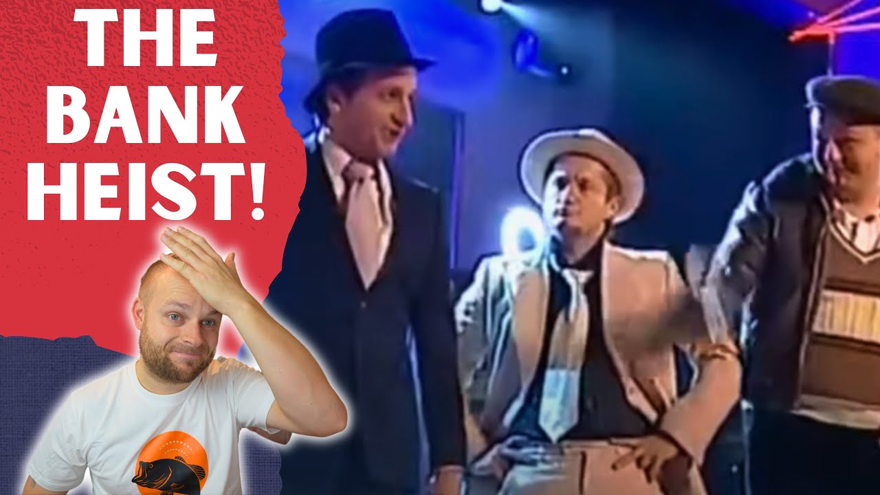 Englishman Reacts to... Polish Kabaret KMN - The Bank Heist!