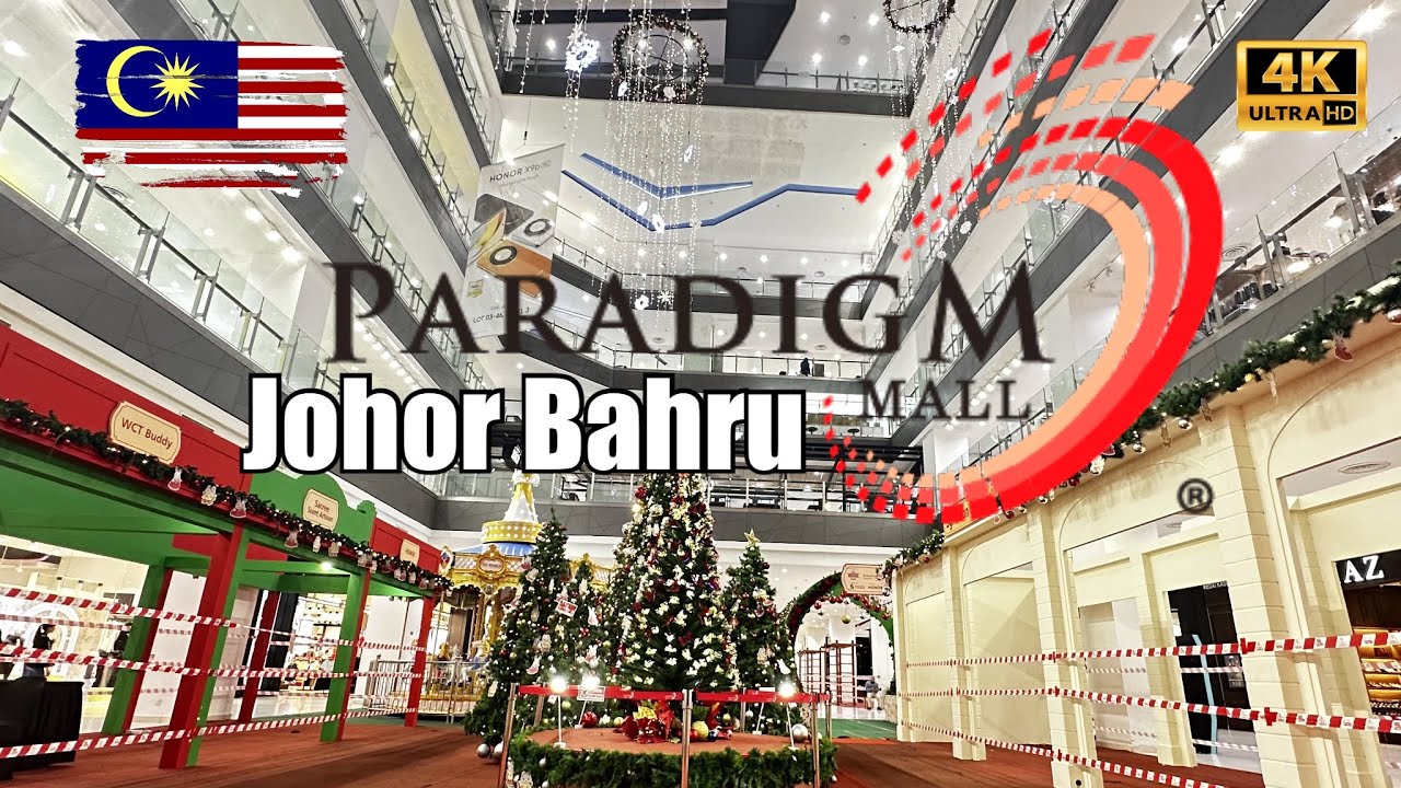[4K] 🇲🇾 Mall Tour 2024 : Explore Paradigm Mall Johor Bahru like Never Before