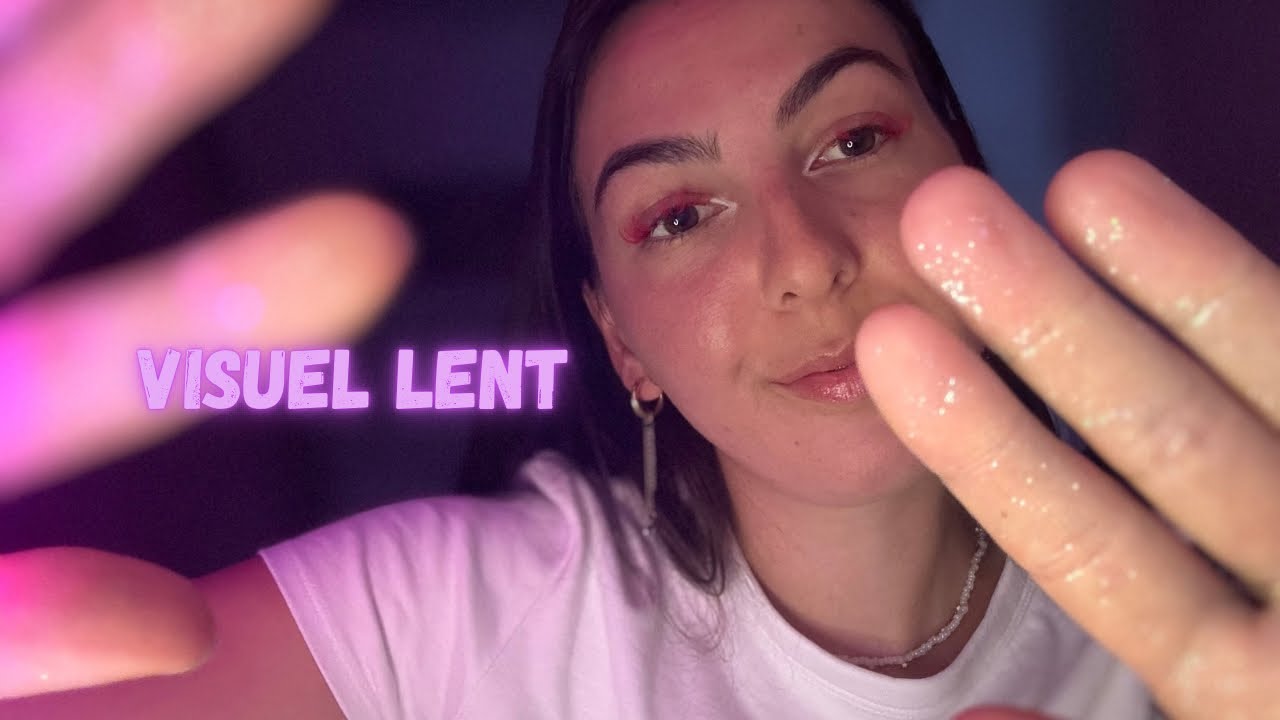 Slow asmr: visuel lent + bruits de bouche✨🫦