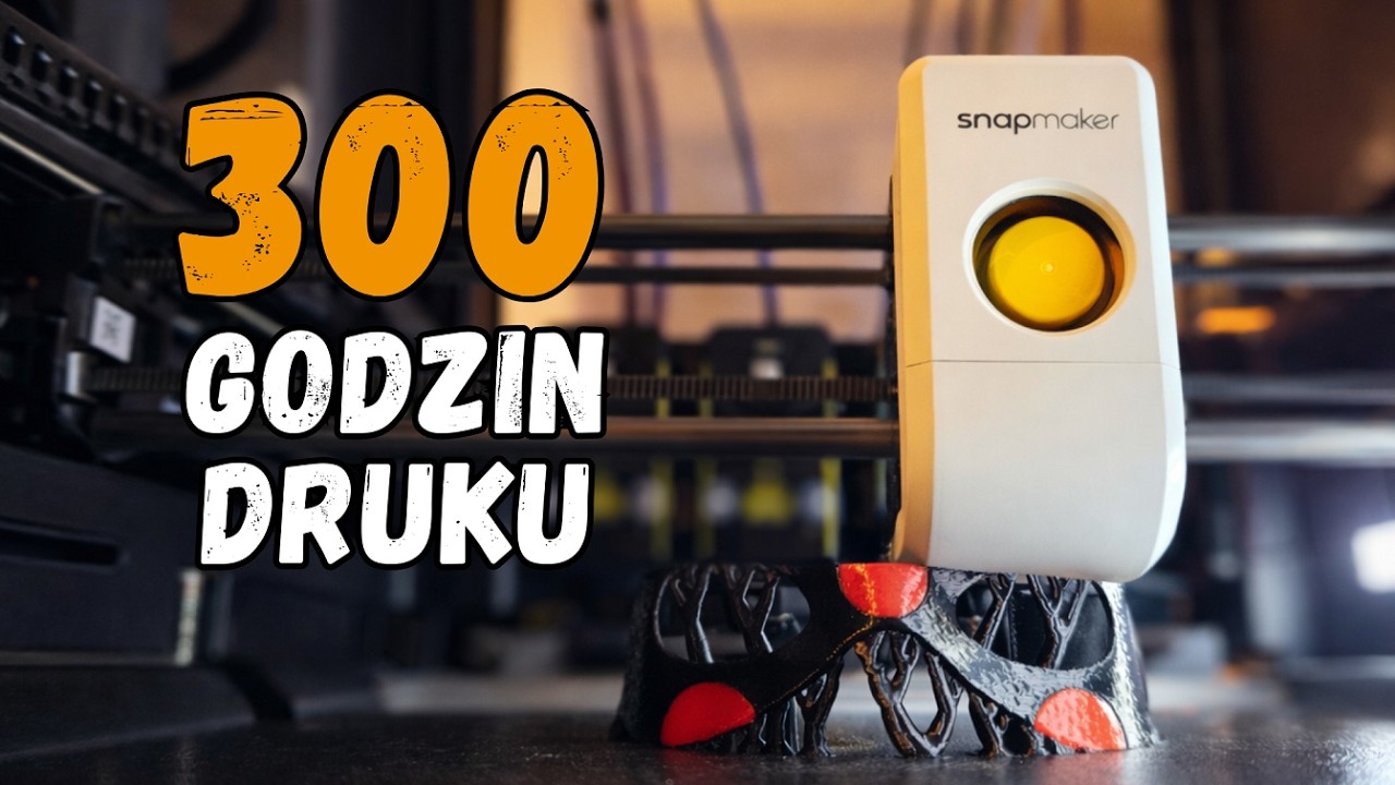 Snapmaker U1 &ndash; szczeg&oacute;łowa recenzja drukarki 3D z 4 głowicami / cz. 1