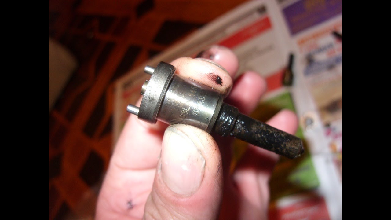 Промывка распылителей, расклинивания иглы, отжиг колец