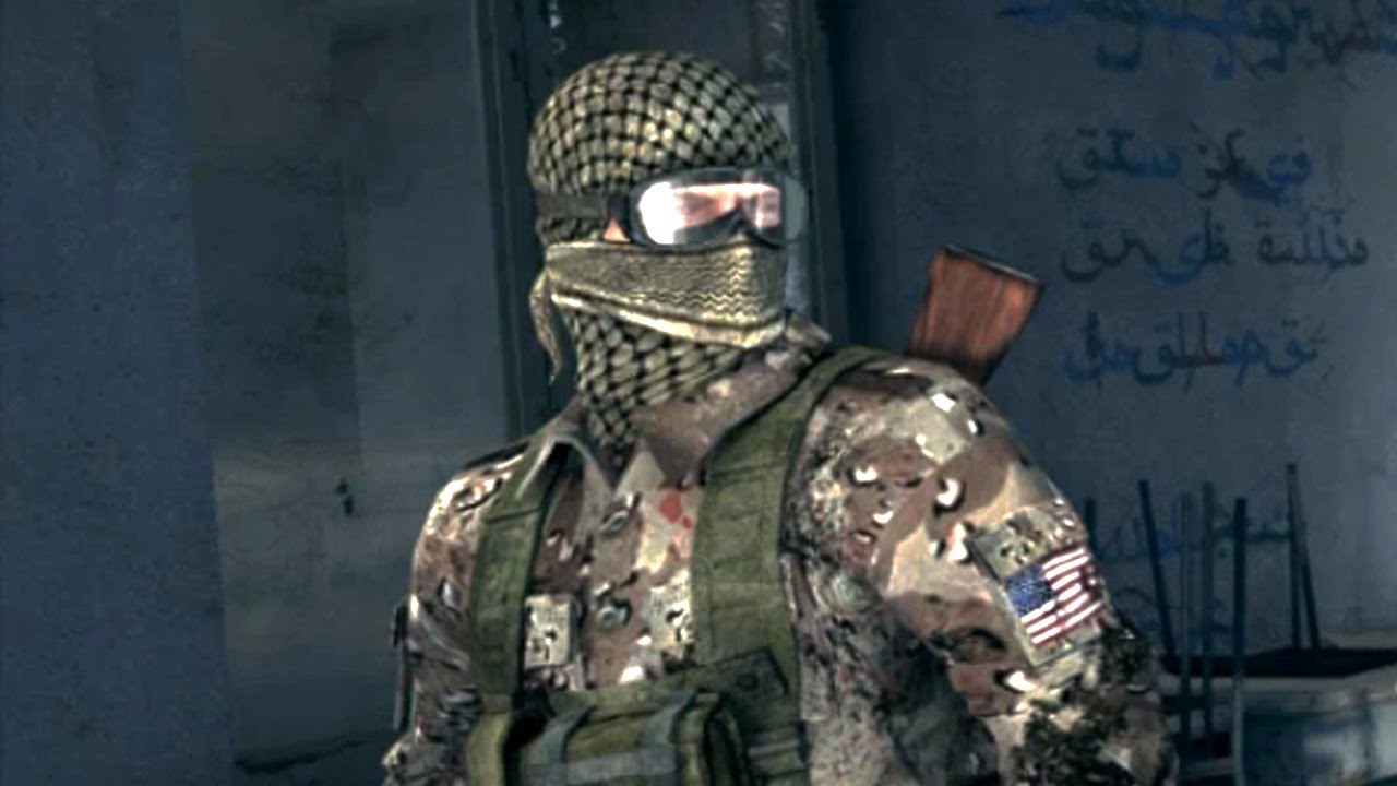 Gulf War in Iraq: Victor Coste Rescues Captured Sam Fisher (Splinter Cell: Conviction. Diwaniya)