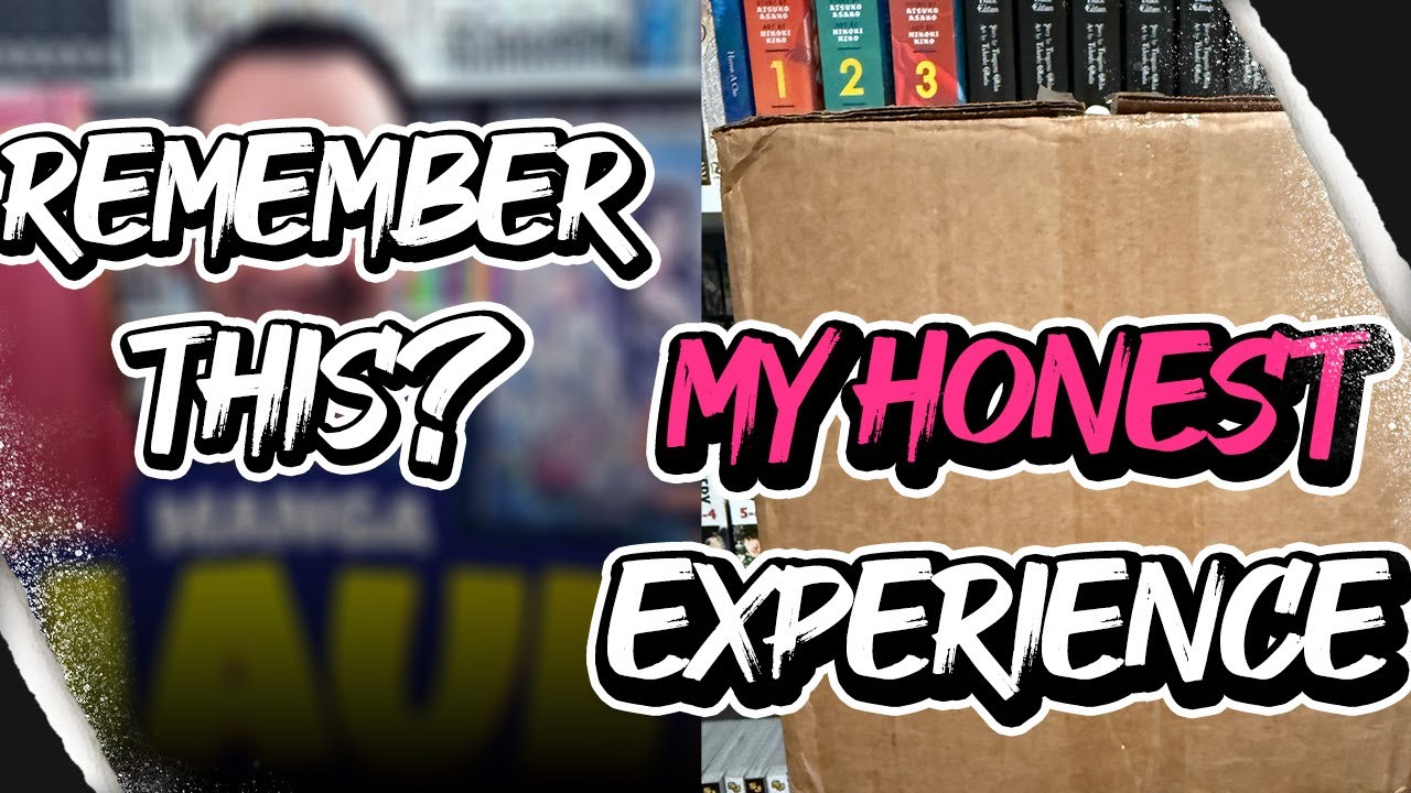 I Ordered a TON of Manga from MangaMart... Here's What REALLY Happened