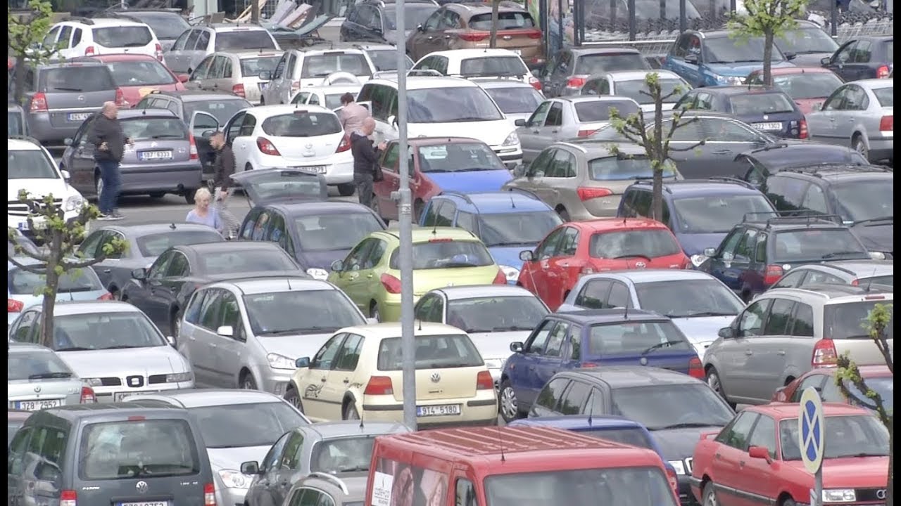 ZLÍN - Nový navigační parkovací systém