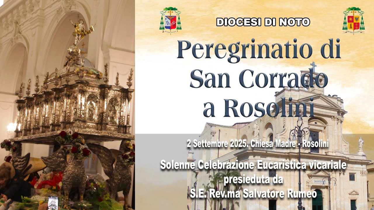 2 Settembre 2025. Peregrinatio di San Corrado a Rosolini
