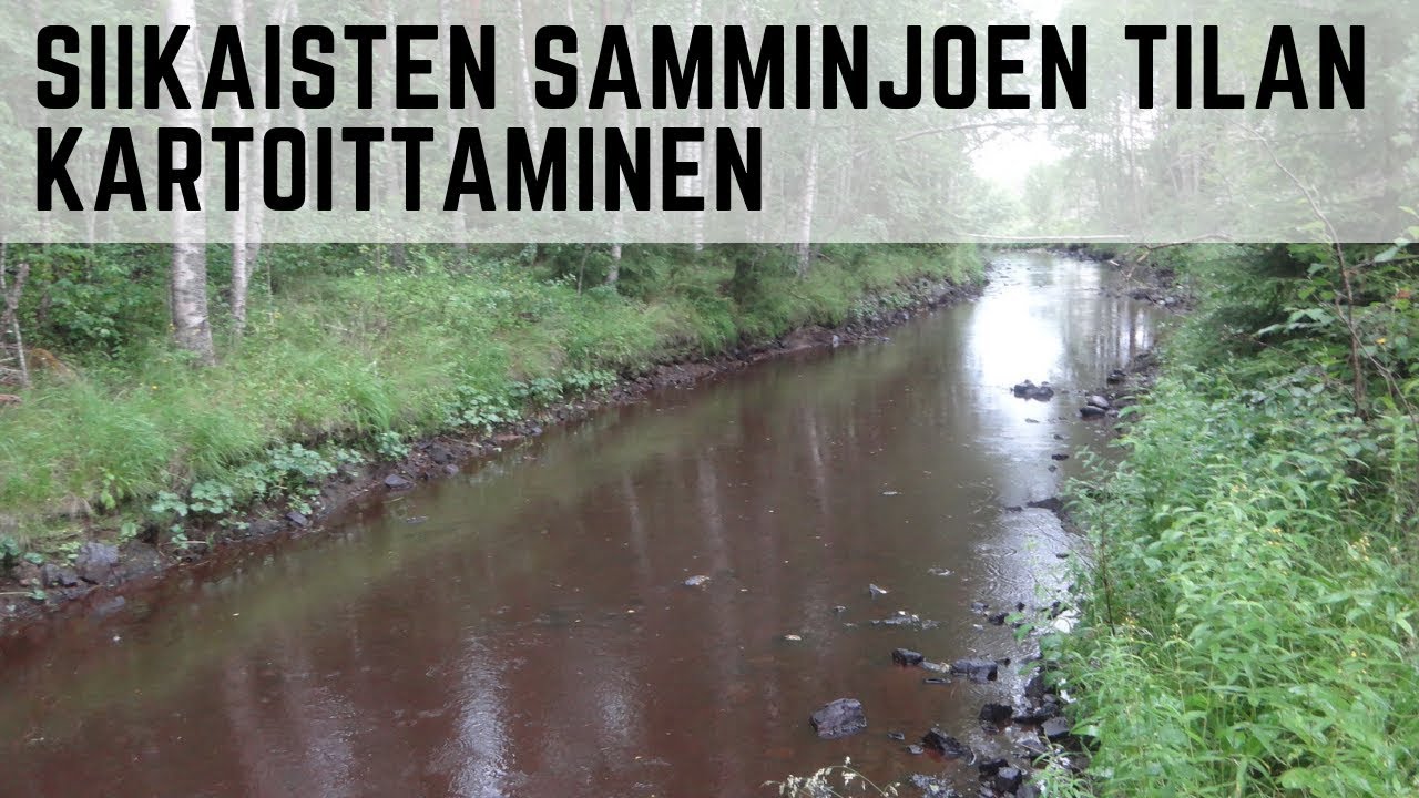 Siikaisten Samminjoen tilan kartoittaminen