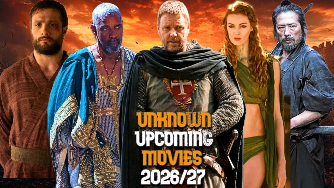 Top 5 Upcoming Historical Movies You Didn't Know About !