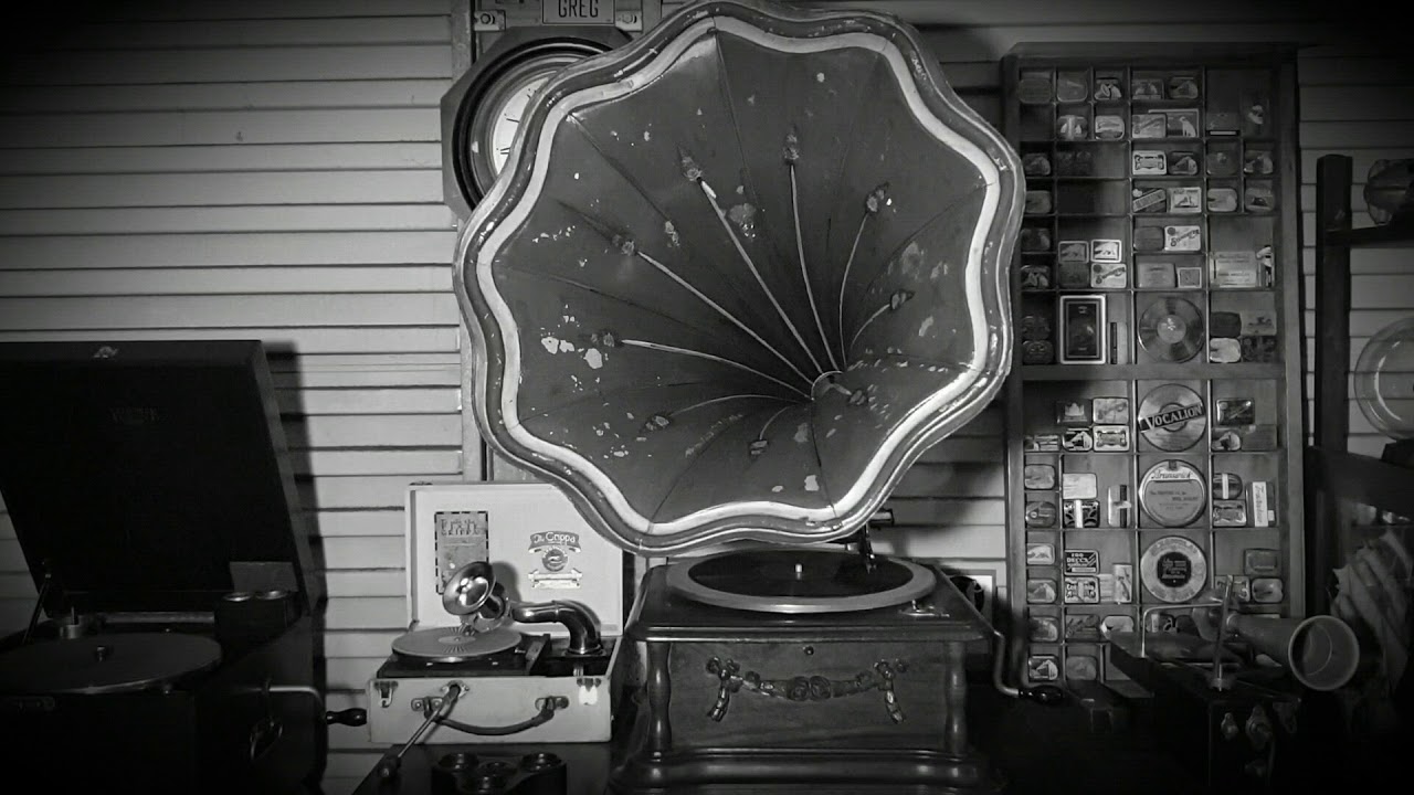 Daisy Bell (A Bicycle Made For Two). Gerald Adams. Regal 78rpm. Kalophone External Horn Gramophone