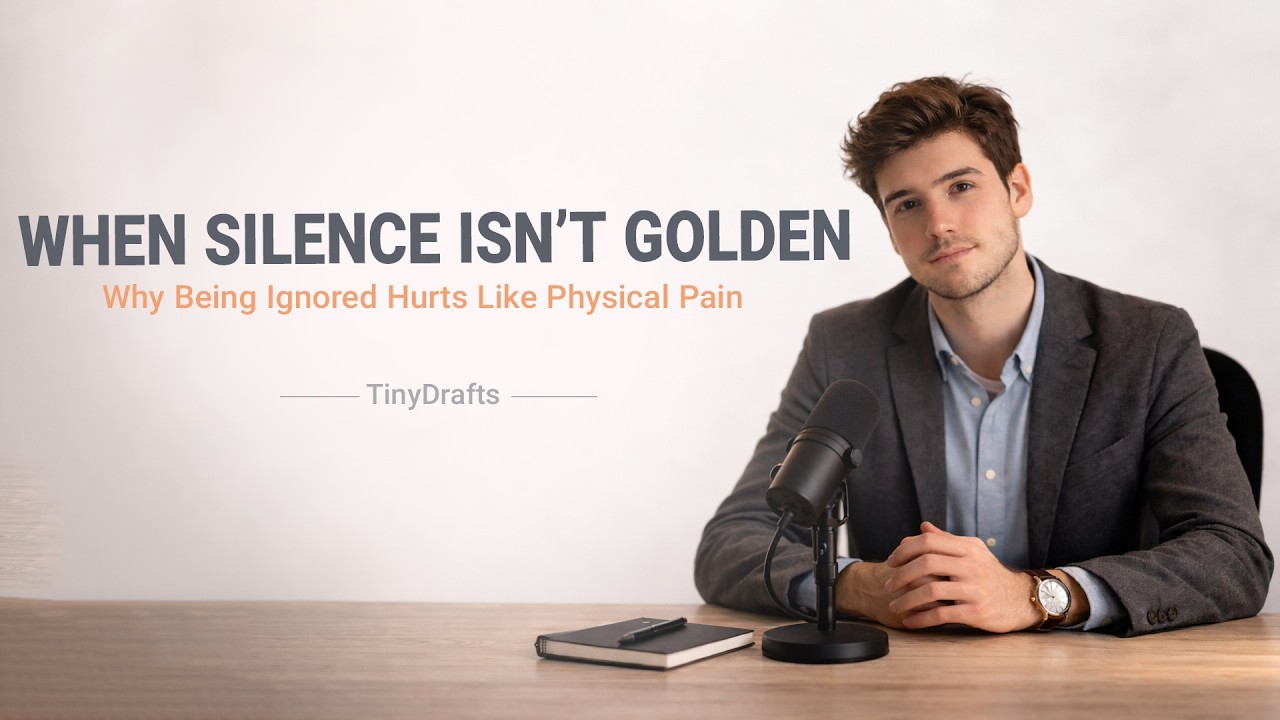 Why Being Ignored Hurts Like Physical Pain (The Science of Silent Treatment)