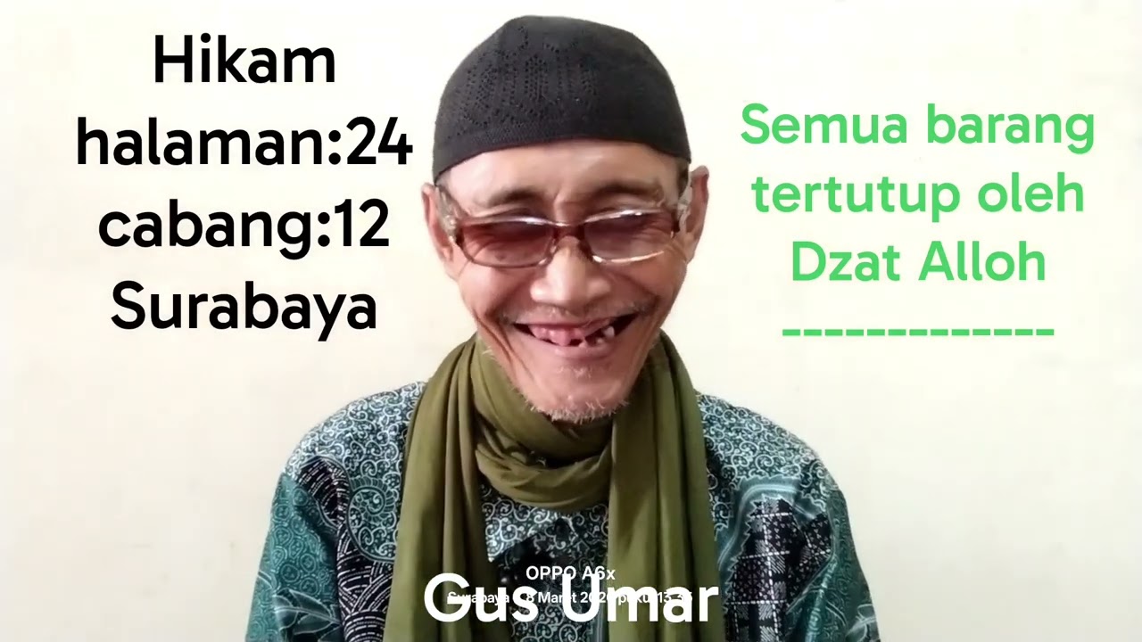 #tauhid (channel: @ualkhottob) Barengkrajan RT.2/1 Krian Sidoarjo 085730104965.
