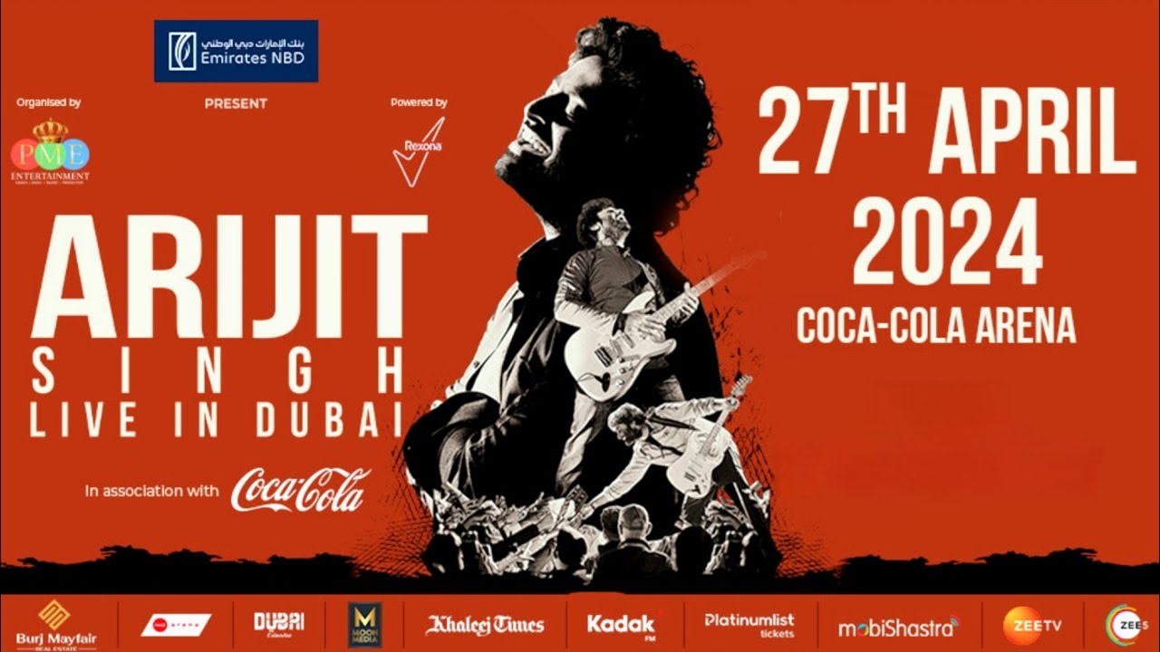 Kesariya | Arijit Singh | Live in Concert | Coca-Cola Arena | Dubai | UAE 🇦🇪