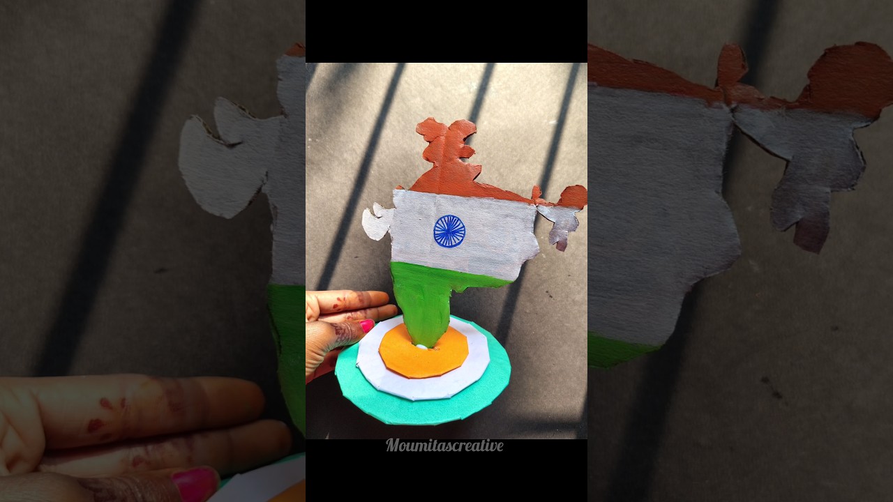 DIY Republic day craft 