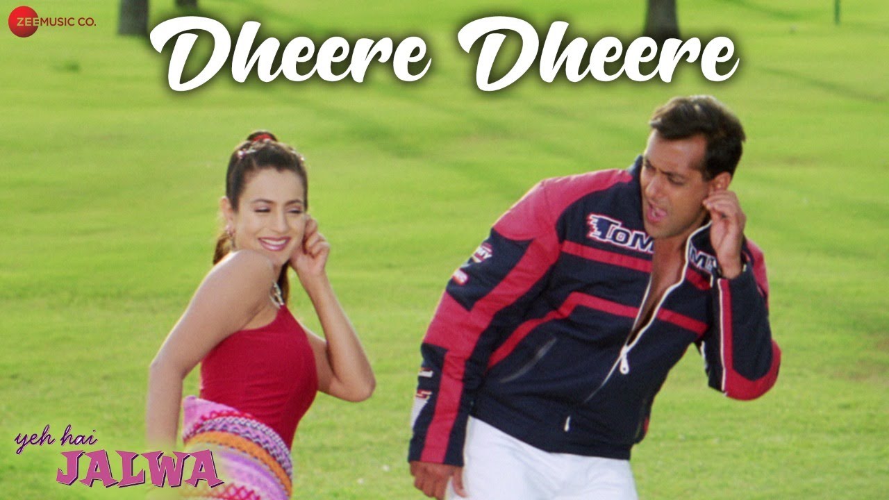 Dheere Dheere  | Yeh Hai Jalwa | Salman Khan, Amisha Patel | Zubeen Garg, Alka Yagnik, Udit Narayan