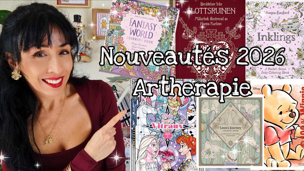 Nouveaut&eacute;s  sorties coloriages 2026.✨️🌸🎨