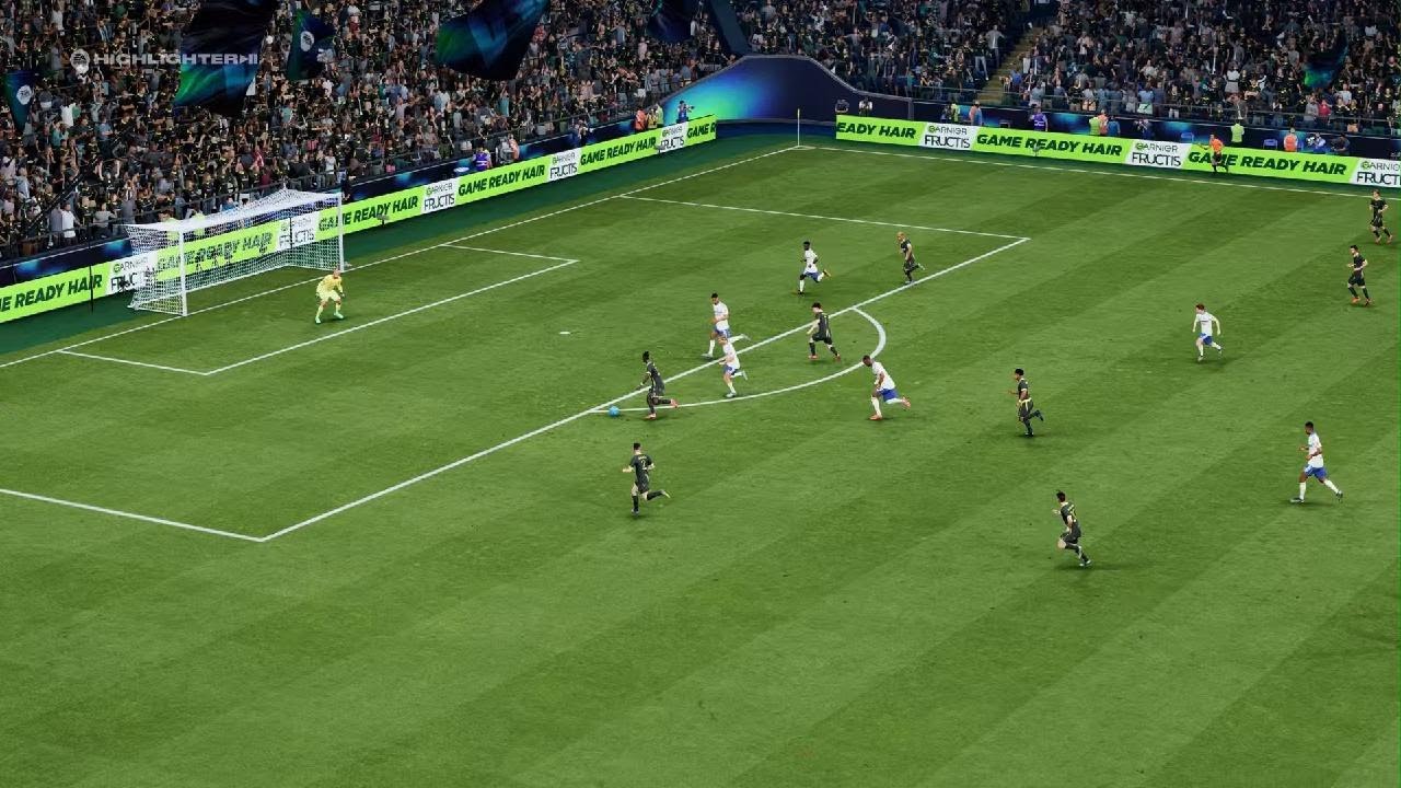 Nicos 2th goal beautiful angle acute one in