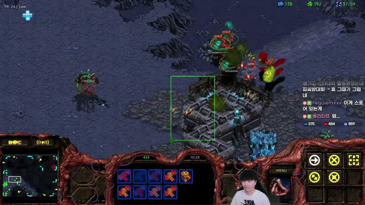 【12.2.26】 SC:R 1v1 (FPVOD) SoMa (Z) vs Larva (Z) 【New Map: Jane Doe】