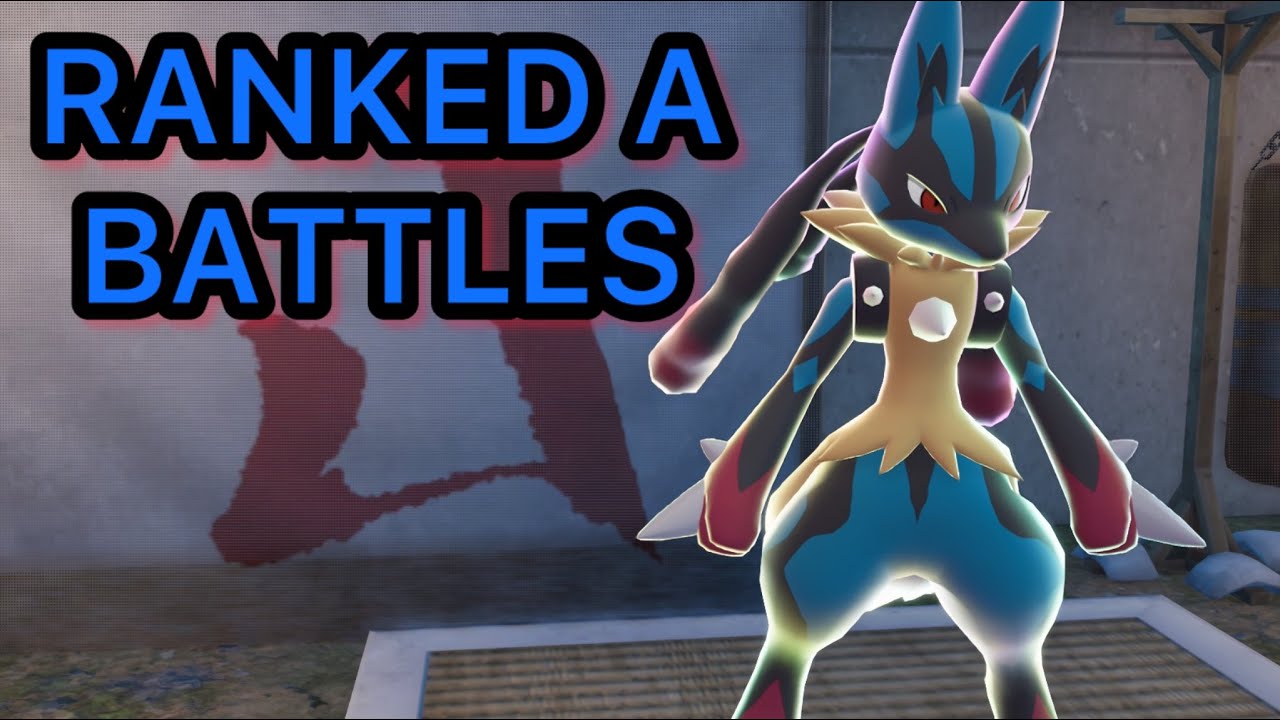 Mega Lucario DESTROYS Pokemon Legends Z-A Ranked Battles