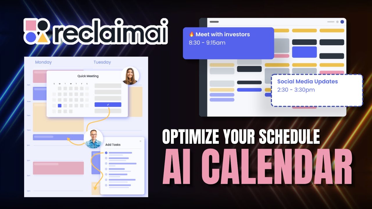 Reclaim AI: The AI Calendar That Optimize Your Schedule