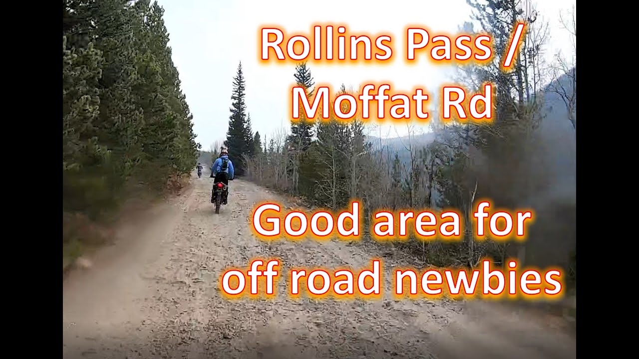 Riding the Rockies! Rollins Pass Rd/Moffat Rd - Good beginner area