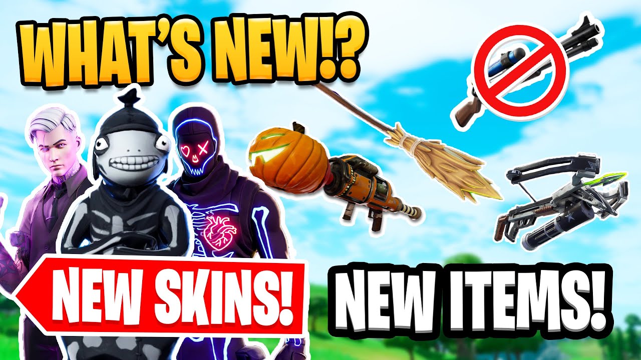 FORTNITEMARES UPDATE | Everything NEW! | WORST Update for Competitive?