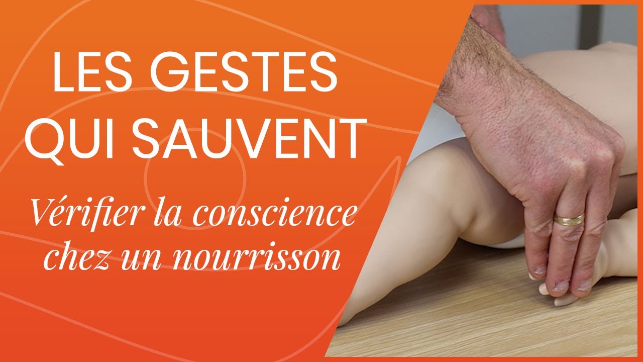 Vérifier la conscience chez un nourrisson