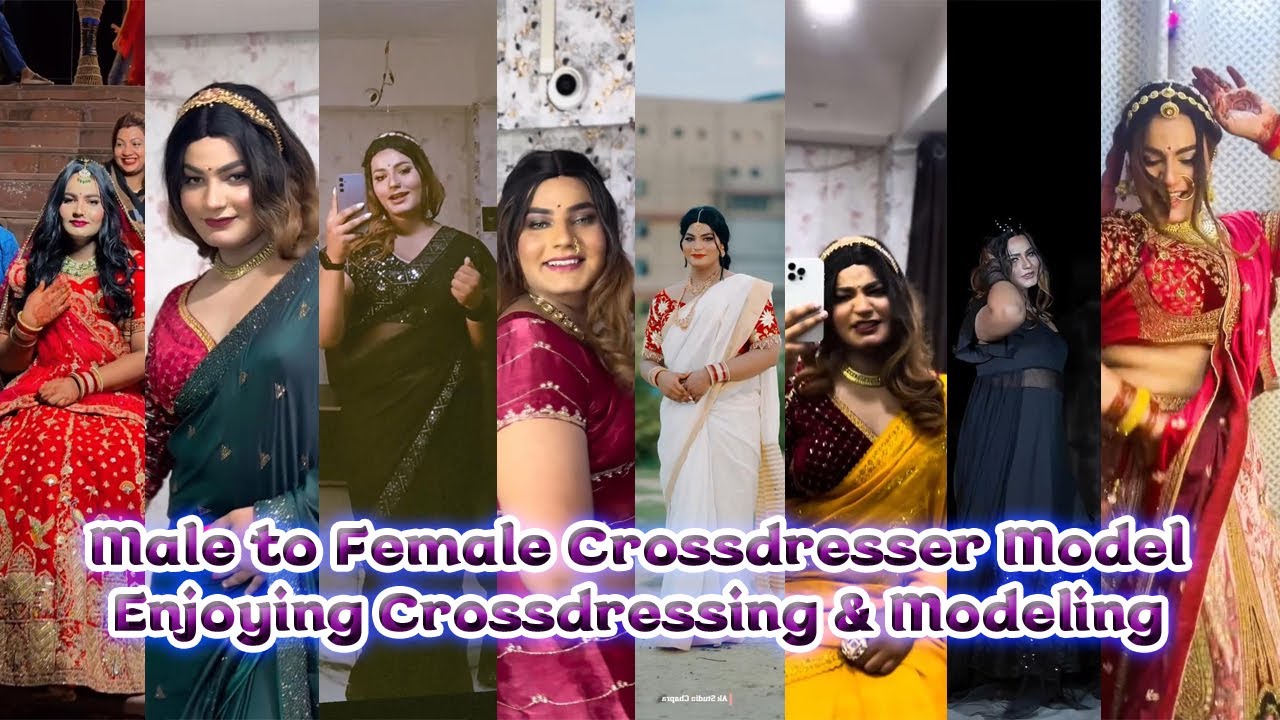 Male to Female Crossdresser Model Living his Amazing Dreamly Life