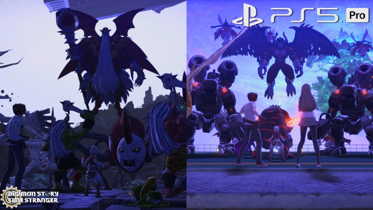 Digimon Story Time Stranger: Defeated Barbamon & Creepymon, Akashic Records Replica [PS5Pro]