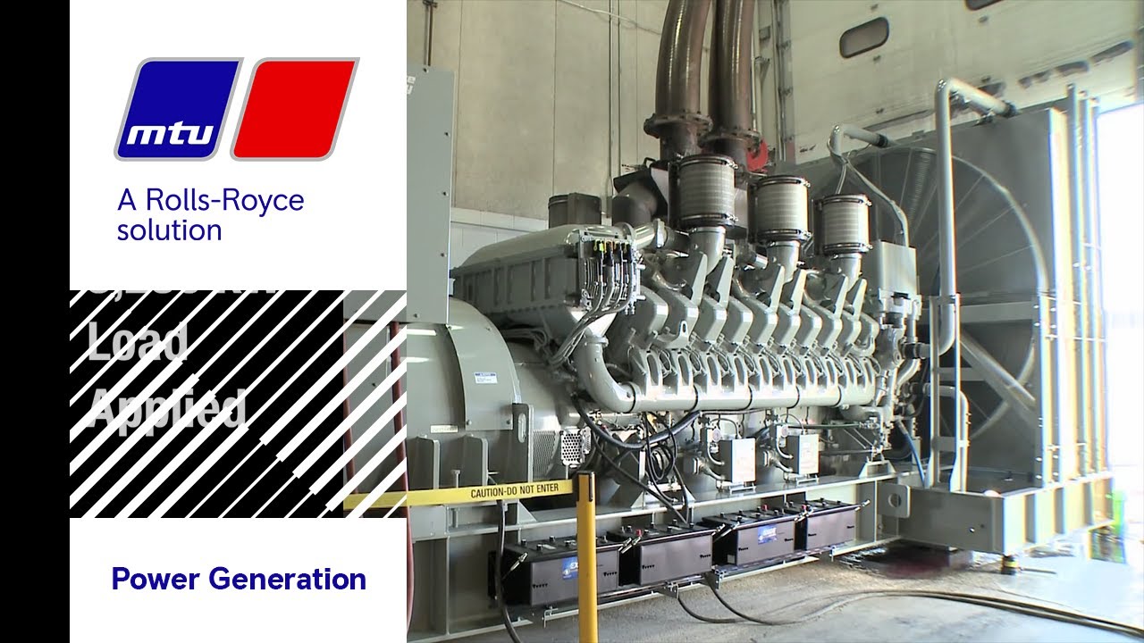 NFPA 110 Type 10 Generator Set Load Acceptance Testing Of 3250 kW MTU Onsite Energy Generator Set