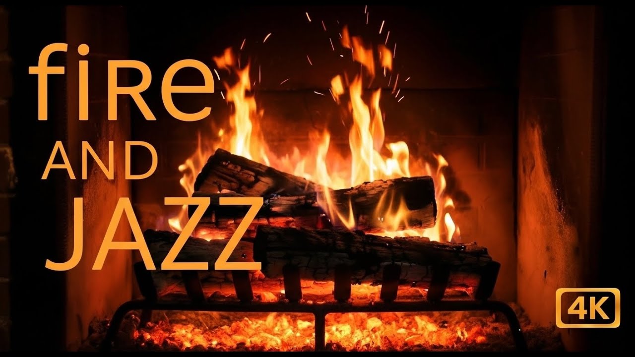 Relaxing Jazz Session 🔴 LIVE | Fireplace 24/7