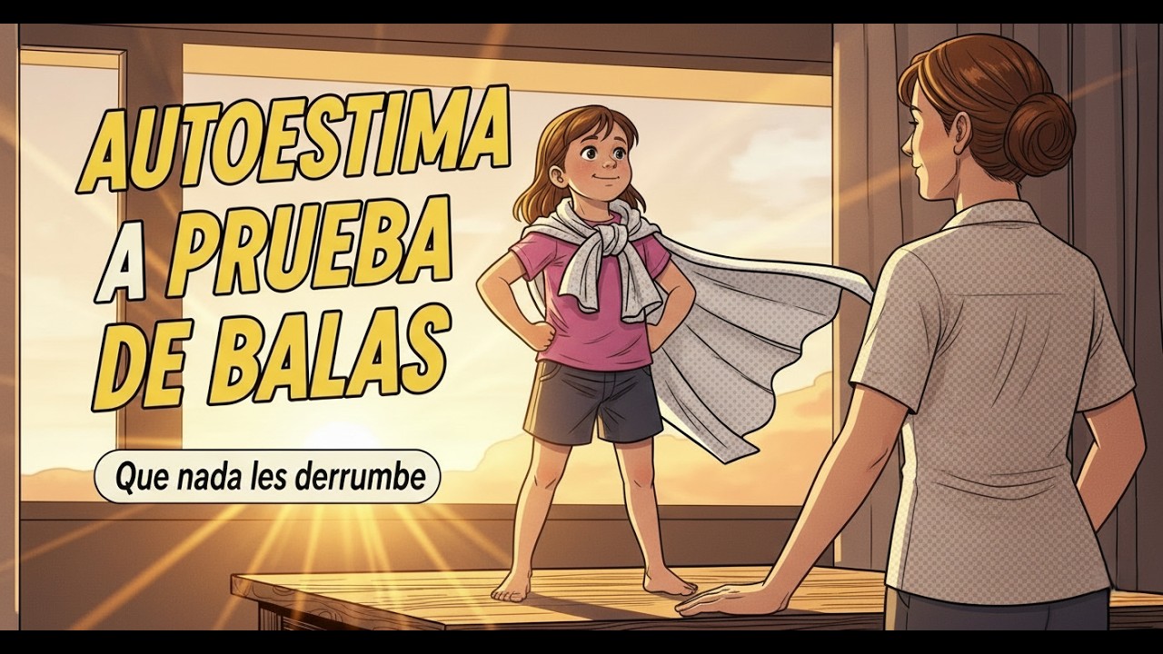 Cómo criar hijos SEGUROS de sí mismos (y que nada los derrumbe)