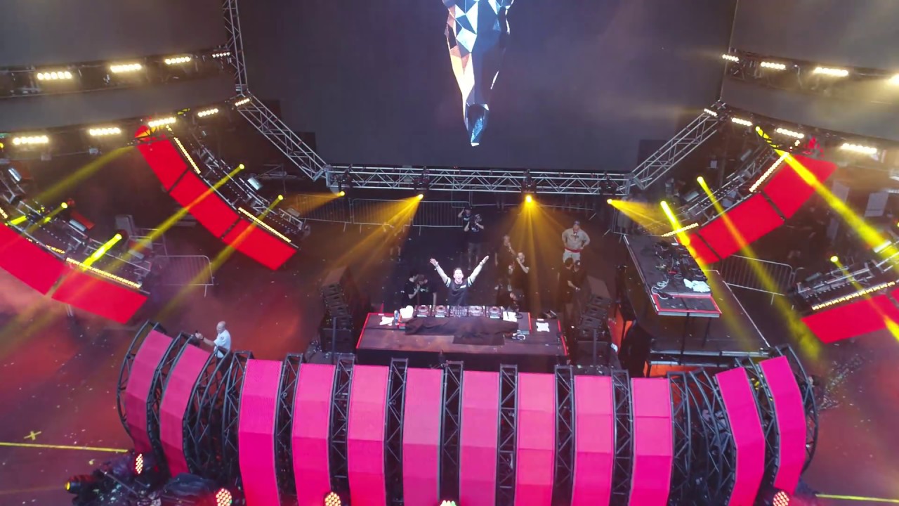 Hardwell Live at Ultra Miami (Drone Footage) (4K 60FPS)