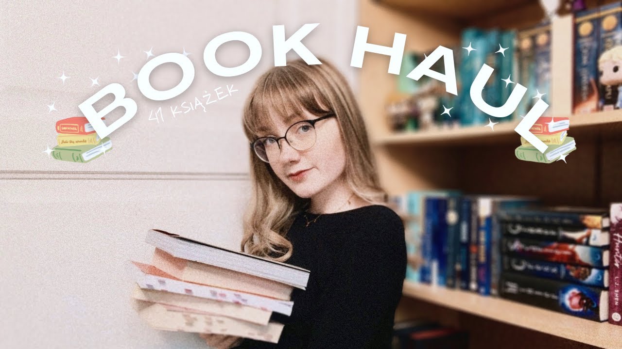 NAJWIĘKSZY BOOK HAUL NA MOIM KANALE 😱🛍 | 41 KSIĄŻEK
