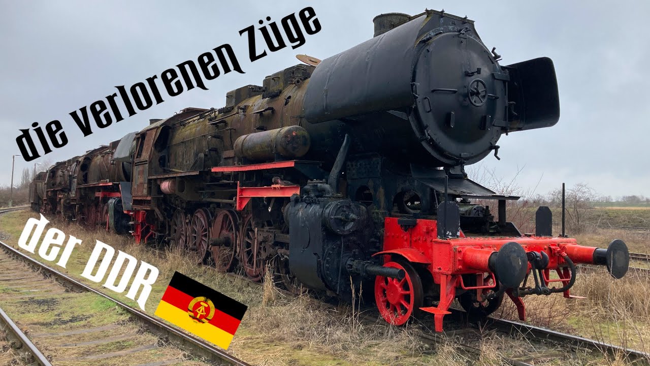 die verlorenen Züge der DDR - Night Riders Urbex und Lost Place Exploration