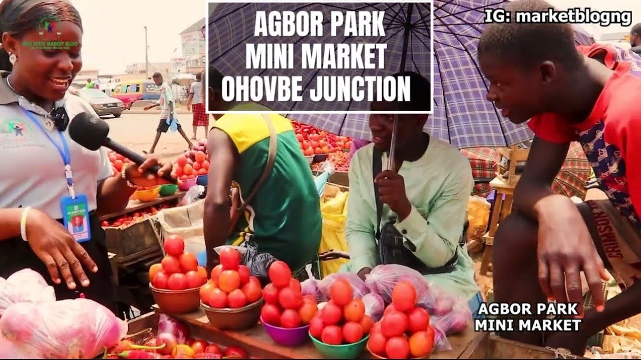 Мини-маркет AGBOR PARK, перекресток OHOVBE, Бенин-Сити