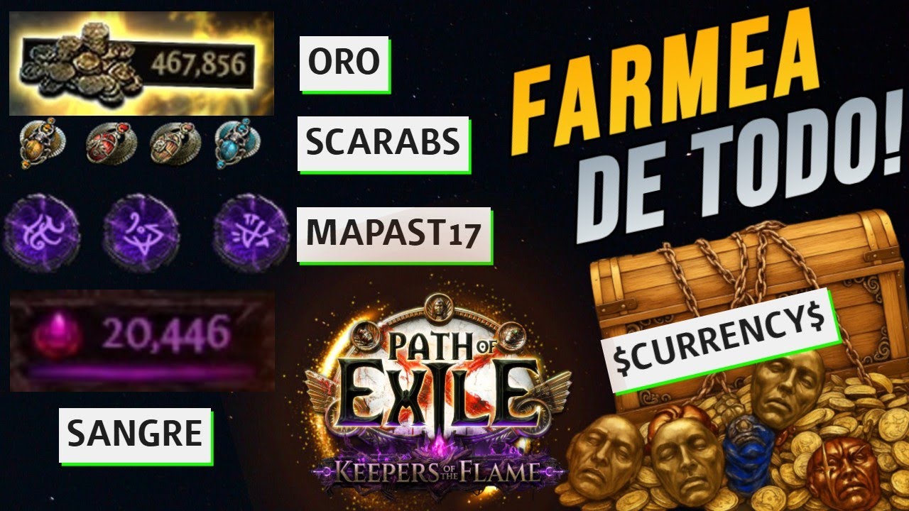 [POE3.27] FARM DE ORO Y SCARABAJOS | FARMEO EN MAPAS T16.5
