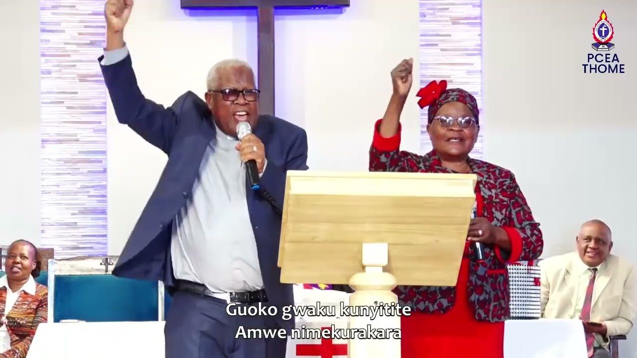 Niekundongoria Mwathani - Rev Samuel Machugu and his wife Monicah Muthoni
