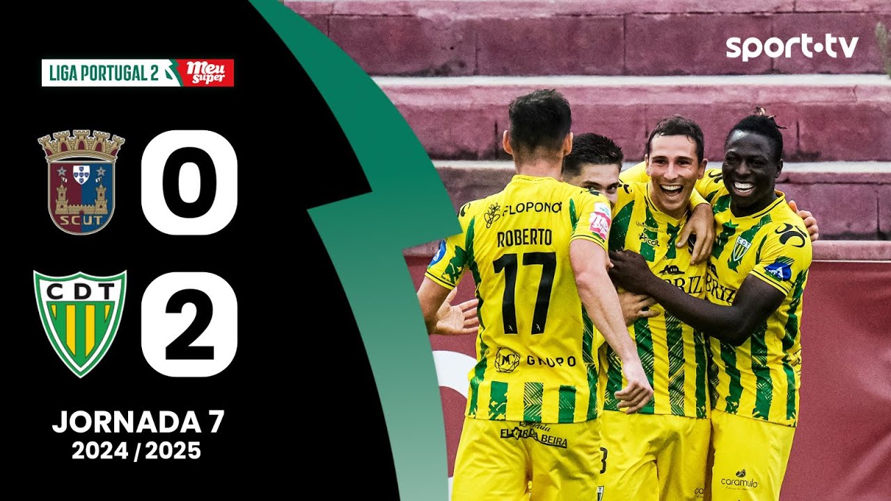 Resumo: Torreense 0-2 Tondela - Liga Portugal Meu Super | sport tv