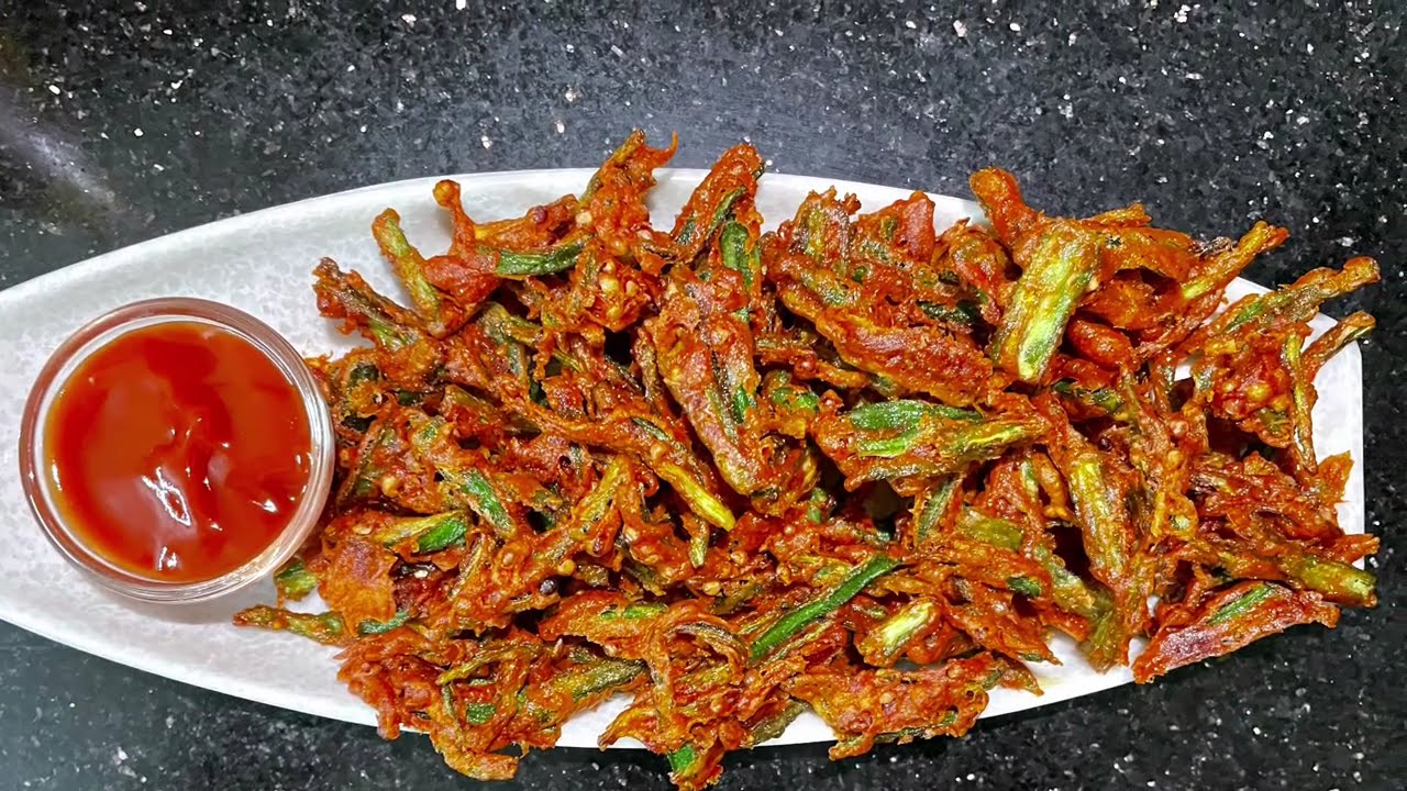 BHINDI KURKURE 😋😋 SNACK RECIPE