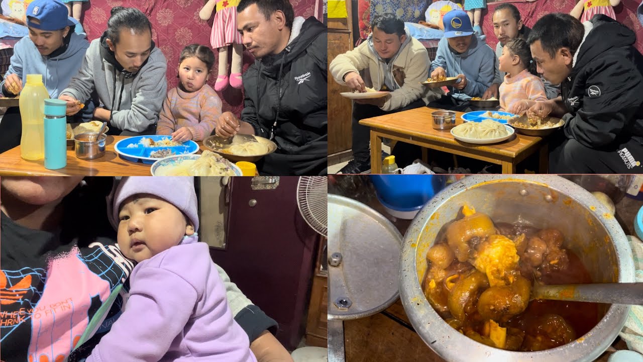 SUNGUR 🐷 KO KHUTTA | BUFF TAIPO 🥟🥟| @gesquadvlog2672  SANGA MUKBANG ❤️🙏