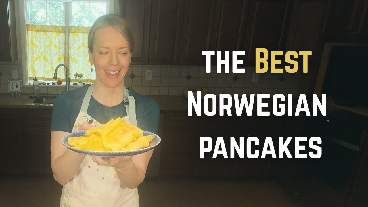 So easy and so tasty Norwegian Pancakes - Pannekaker