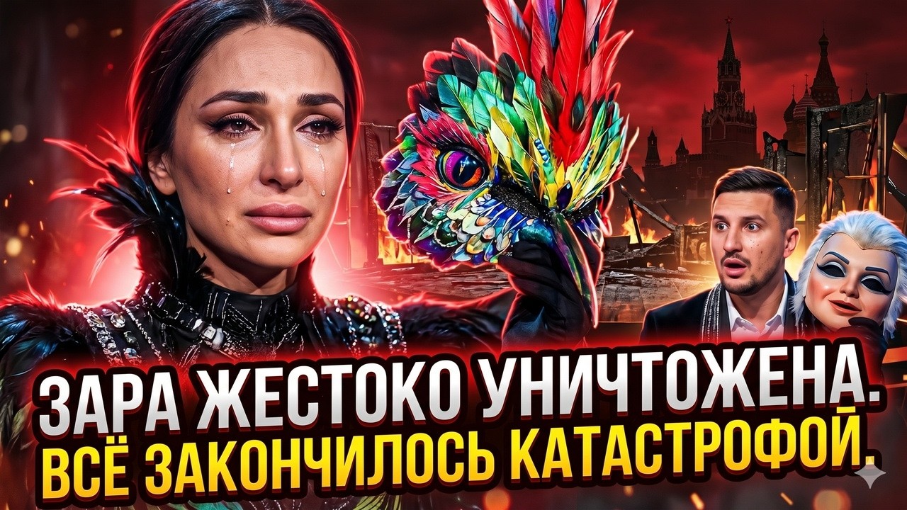 ЗАРА УНИЧТОЖЕНА! ЖЕСТОКАЯ ИСТЕРИКА ПОСЛЕ СНЯТИЯ МАСКИ КОЛИБРИ!